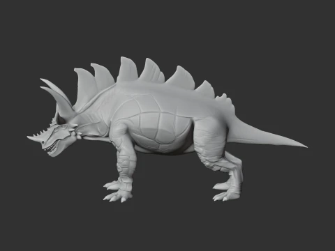 Udanoceratops 3D Model