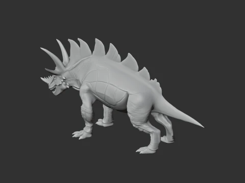 Udanoceratops 3D Model