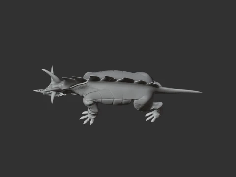 Udanoceratops 3D Model