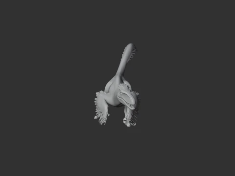Utahraptor 3D Model