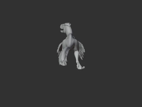 Utahraptor 3D Model