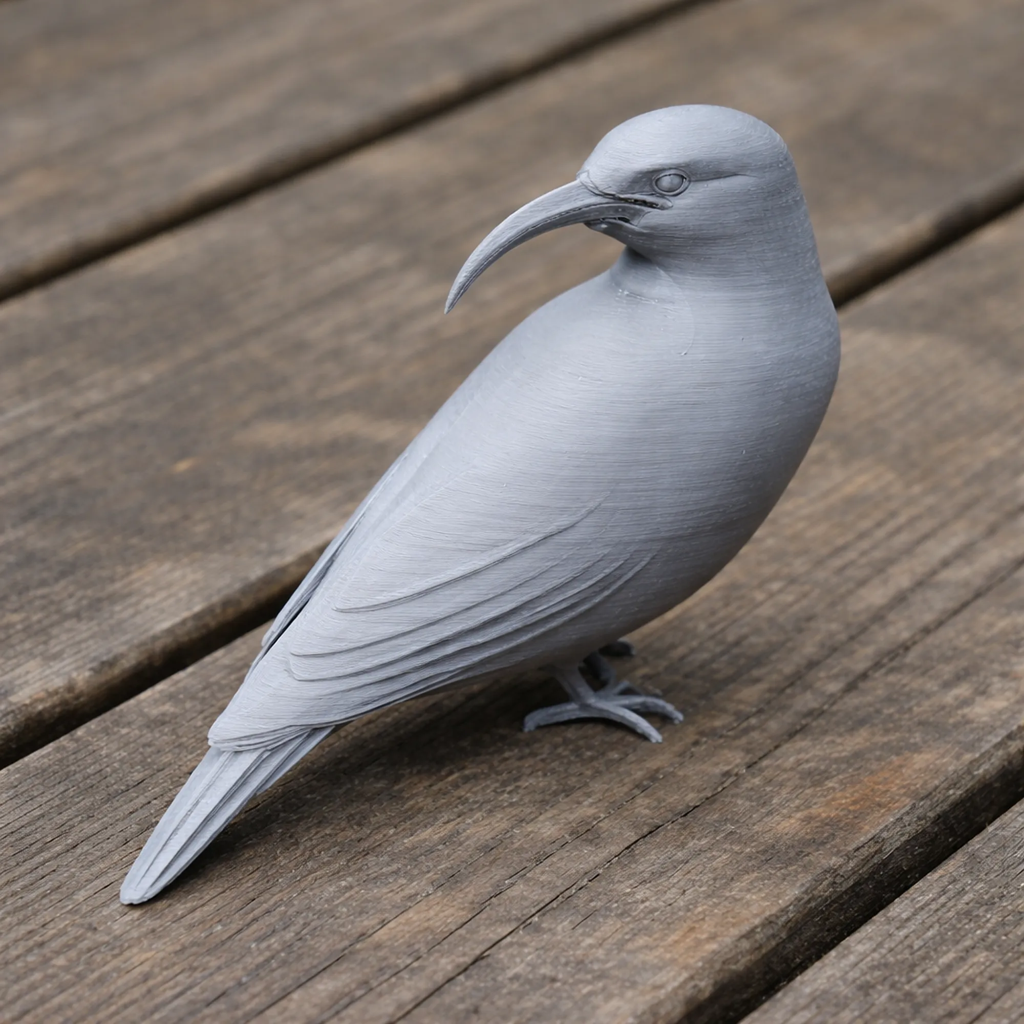 Vanga Bird 3D Model .c4d .max .obj .3ds .fbx .stl .blend 