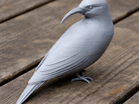 Vanga Bird 3D Model