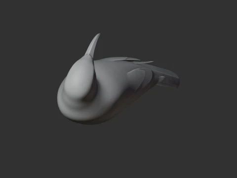 Vanga Bird 3D Model