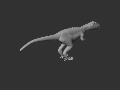 Veterupristisaurus 3D Model