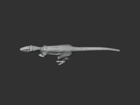 Veterupristisaurus 3D Model