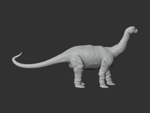Vulcanodon 3D Model