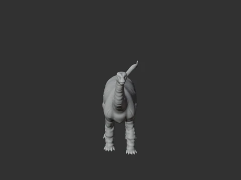 Vulcanodon 3D Model