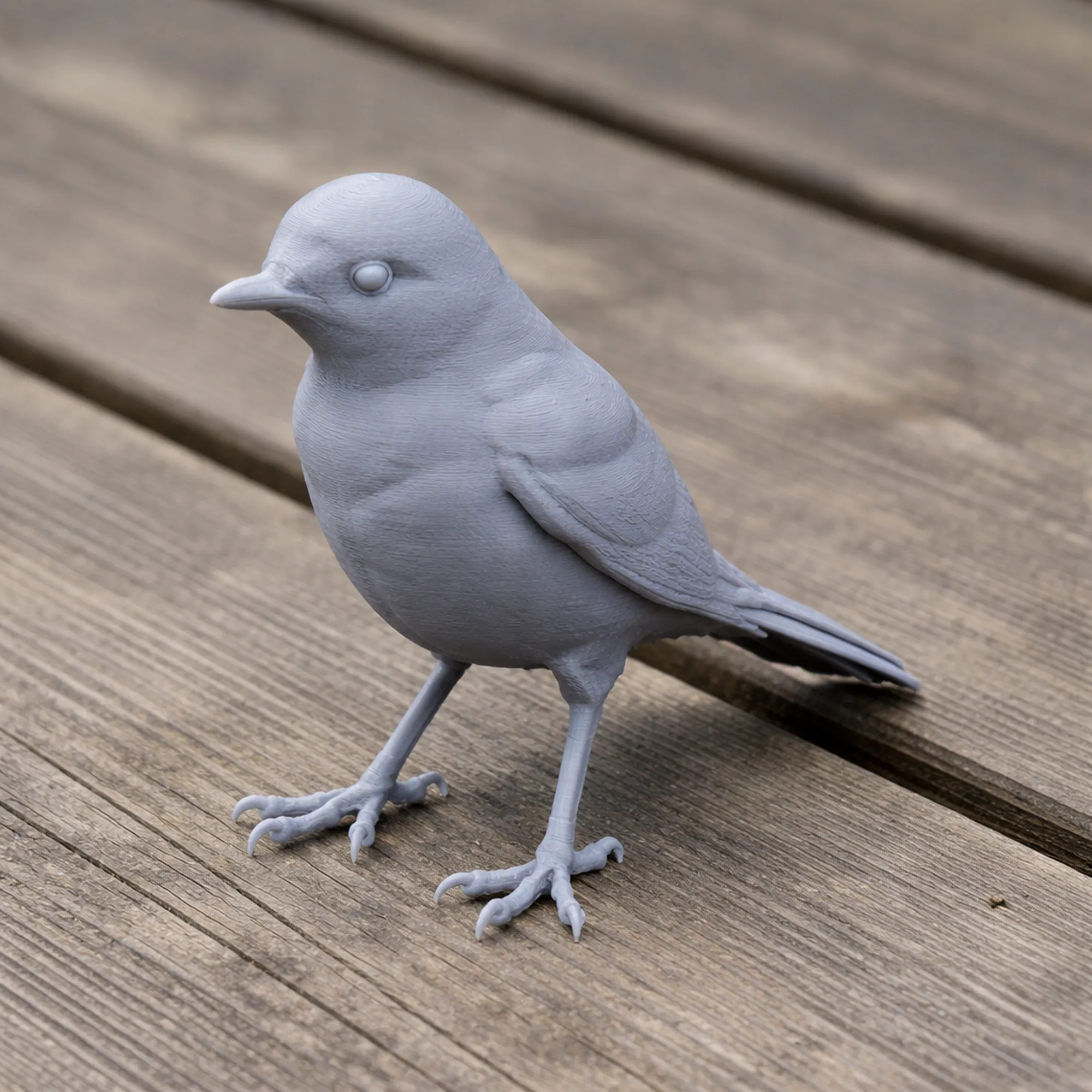 Wagtail Bird 3D Model .c4d .max .obj .3ds .fbx .stl .blend 