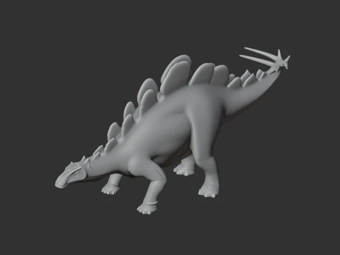 Wuerhosaurus 3D Model