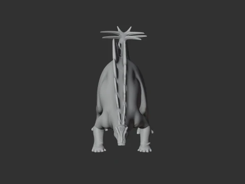 Wuerhosaurus 3D Model