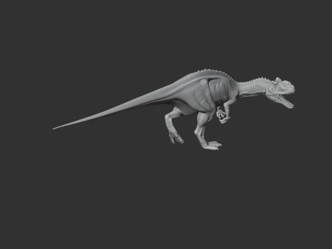 Yangchuanosaurus 3D Model