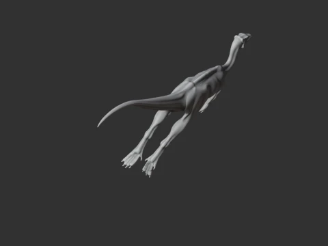 Zephyrosaurus 3D Model