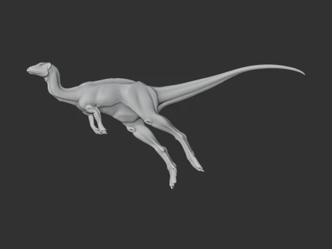 Zephyrosaurus 3D Model