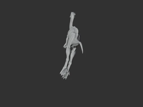 Zephyrosaurus 3D Model