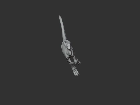 Zephyrosaurus 3D Model