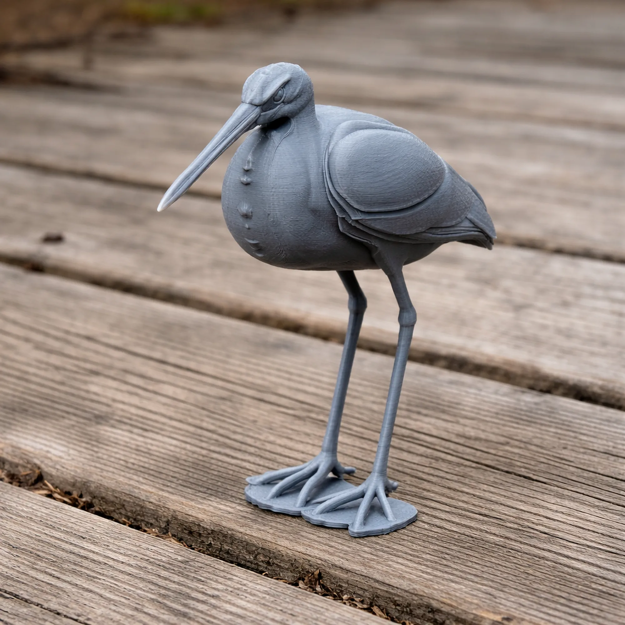 Agami heron 3D Model .c4d .max .obj .3ds .fbx .stl .blend 