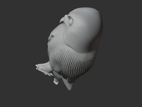 Andaman boobook 3D Model