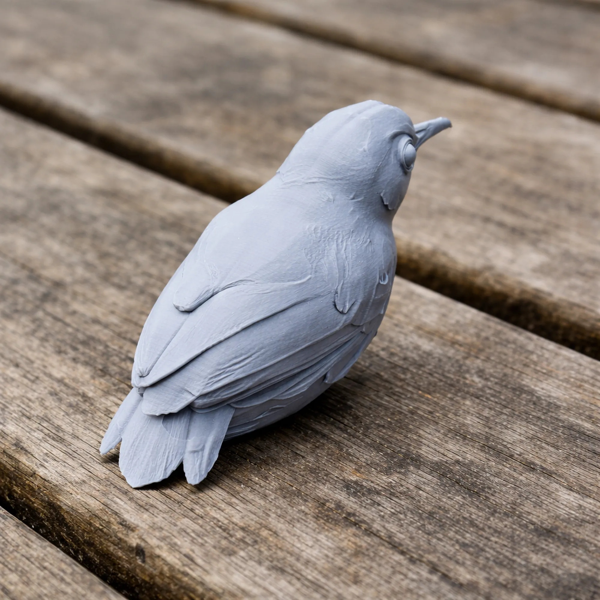 Ashy-headed babbler 3D Model .c4d .max .obj .3ds .fbx .stl .blend