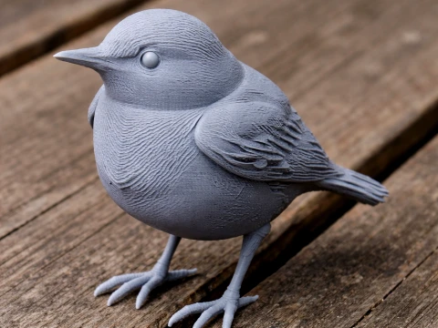 Atlas wheatear 3D Modell