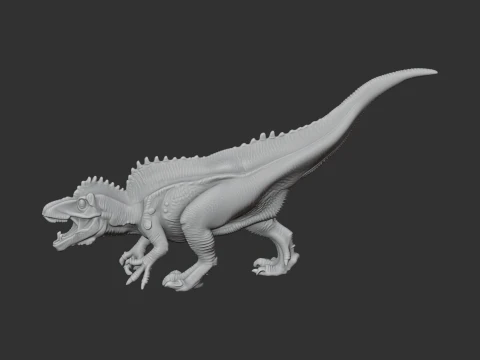 Acrocanthosaurus 3D Model