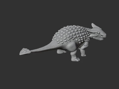 Actiosaurus 3D Model