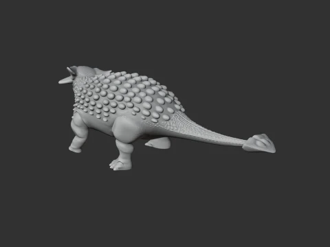 Actiosaurus 3D Model