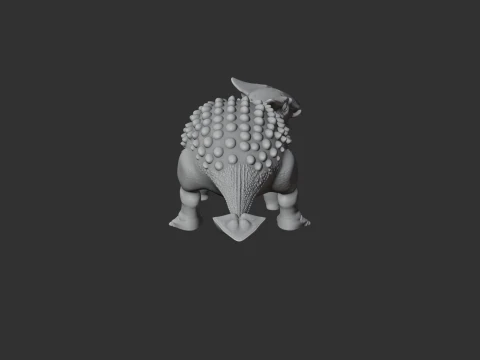 Actiosaurus 3D Model