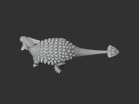 Actiosaurus 3D Model