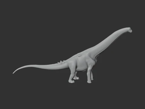 Adamantisaurus 3D Model