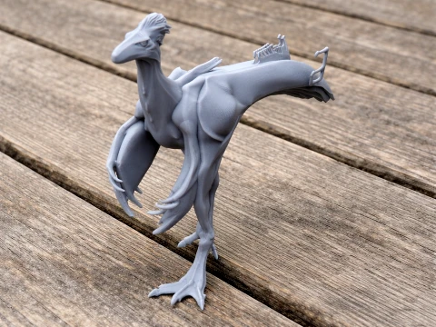 Afromimus 3D Modell