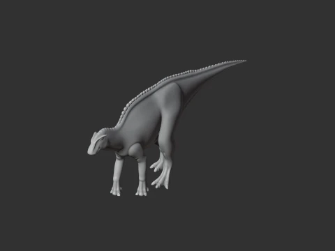 Ahshislesaurus 3D Model