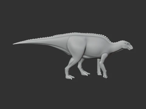 Ahshislesaurus 3D Model