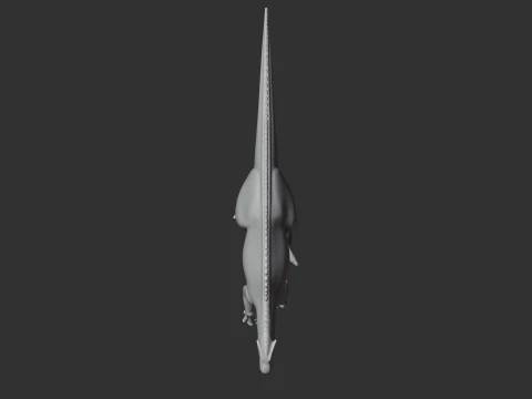 Ahshislesaurus 3D Model