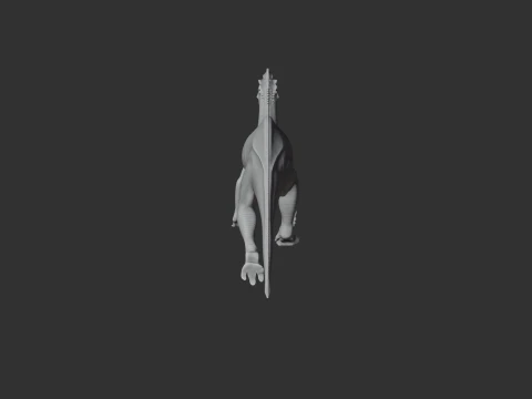 Altirhinus 3D Model