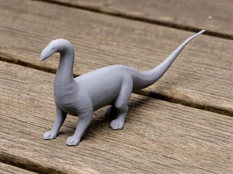 Amphicoelicaudia 3Dモデル