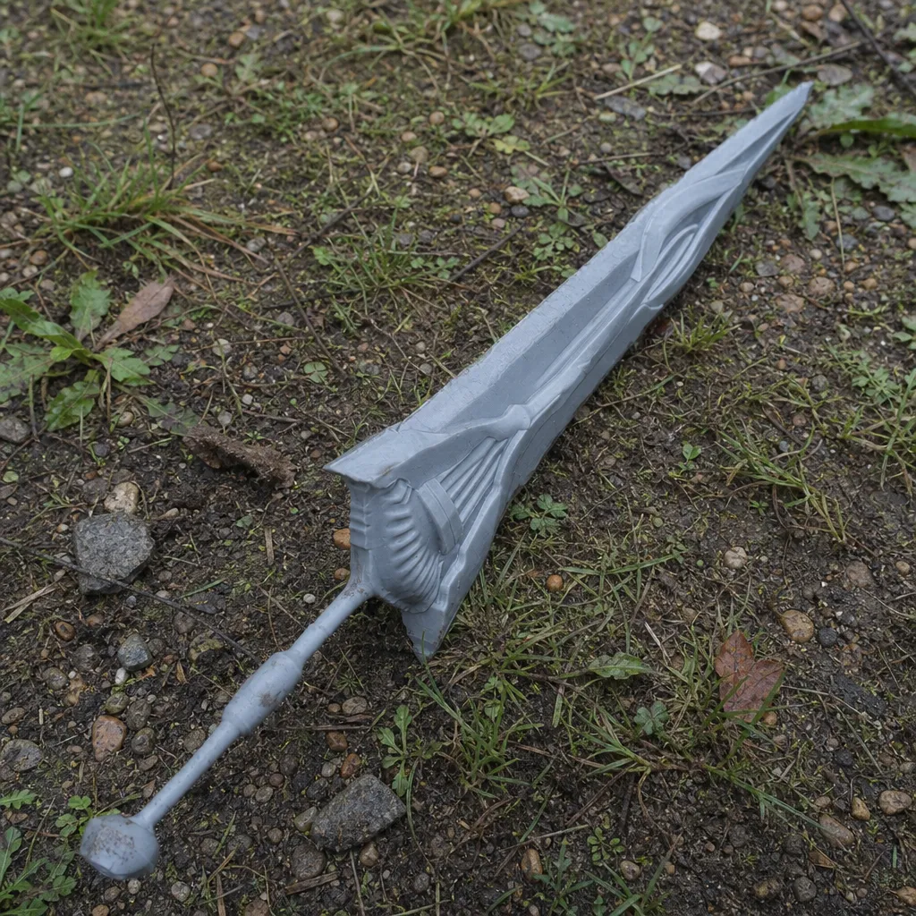 Artian Blade I Monster Hunter Wilds 3D Print Model .c4d .max .obj .3ds .fbx .stl .blend