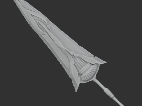 Artian Blade I Monster Hunter Wilds 3D Print Model
