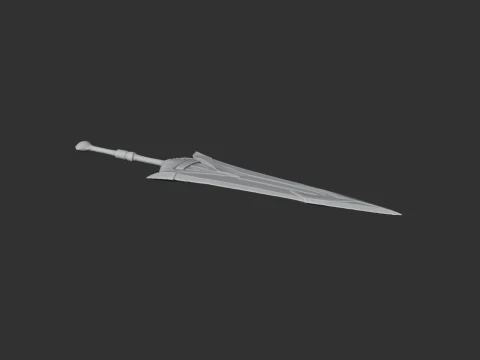 Artian Blade II Monster Hunter Wilds 3D Model