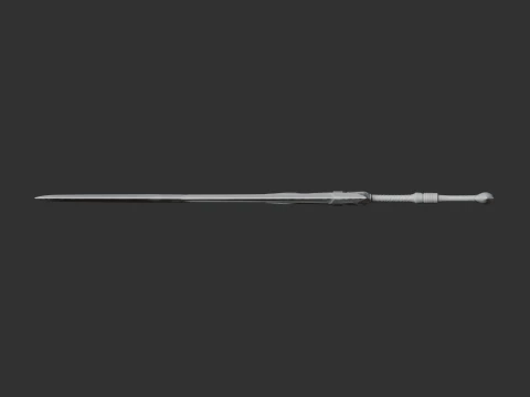 Artian Blade II Monster Hunter Wilds 3D Model