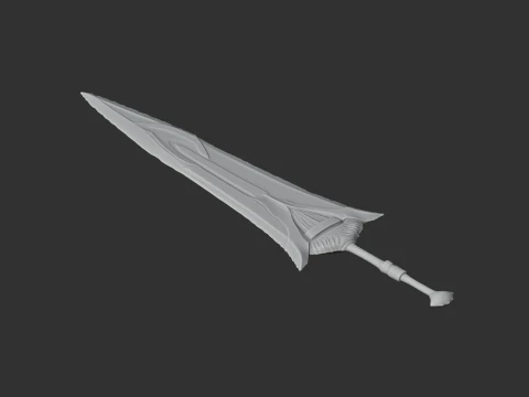 Artian Blade II Monster Hunter Wilds 3D Model