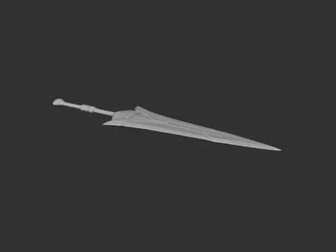 Artian Blade II Monster Hunter Wilds 3D Model