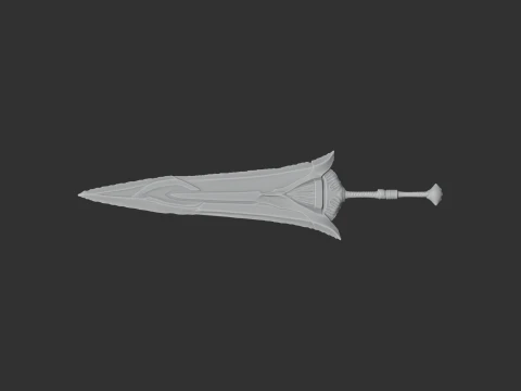Artian Blade II Monster Hunter Wilds 3D Model