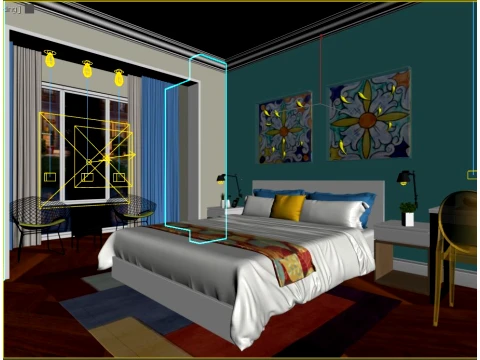 Quarto Modelo 3D