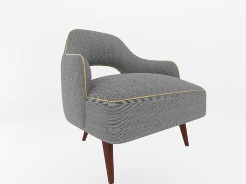 Armchair Indoor 3D Model