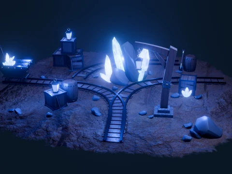 Cueva Modelo 3D