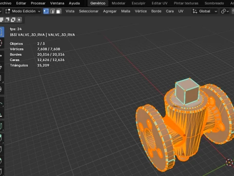 VALVE 3D MODELPART 3D Model