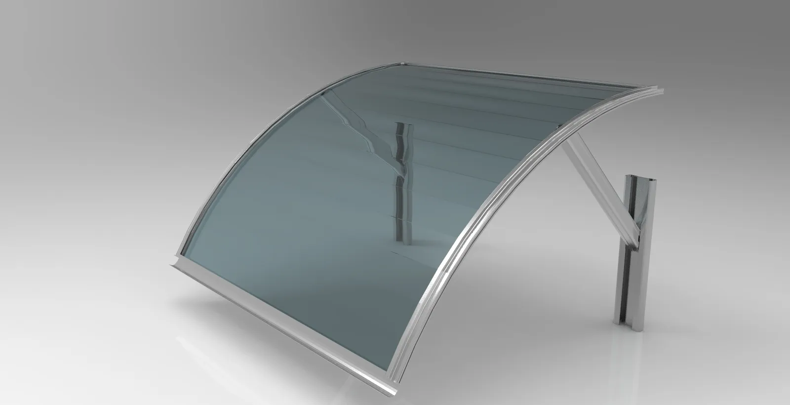 Dome Canopy 3D Model .c4d .max .obj .3ds .fbx .stl .blend 