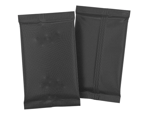 Booster Pack Foil Wrapper 3D Model