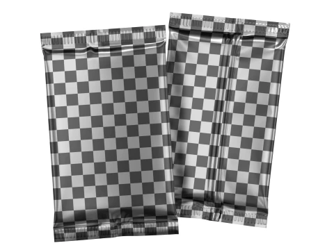 Booster Pack Foil Wrapper 3D Model